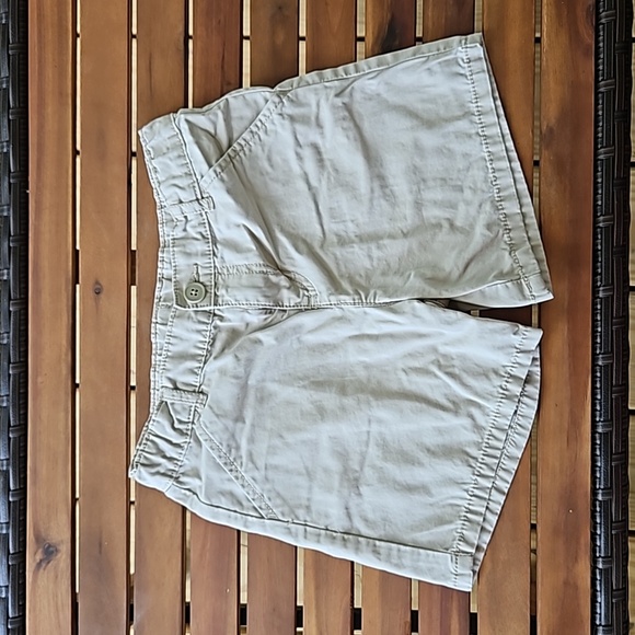 Carter's Girls 8 Cotton Khaki Shorts - Picture 1 of 8